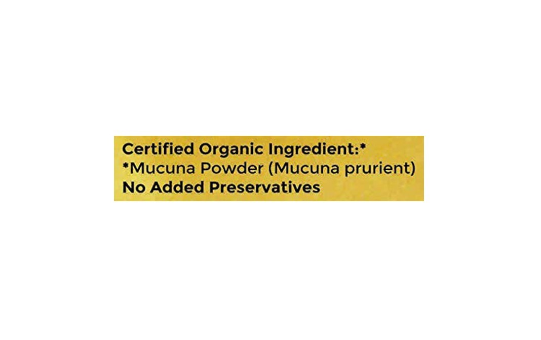 Carmel Organics Mucuna Powder    Pack  250 grams